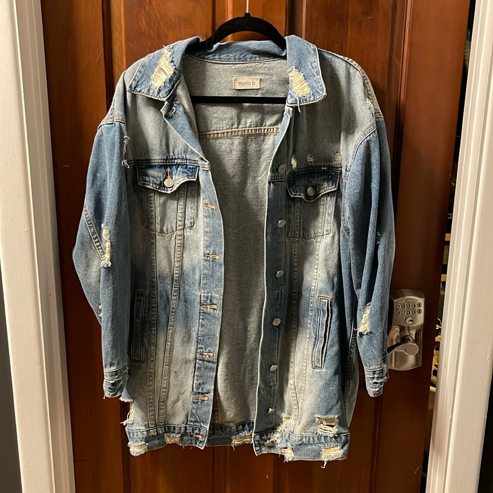 Jean jacket Mono b custom